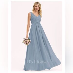 JJs House Light Blue Bridesmaid Dress